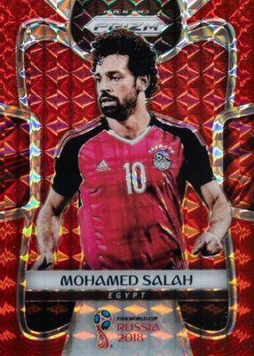 Mohamed Salah 2018 Prizm World Cup #54 Silver Price Guide