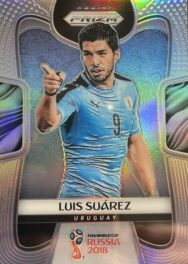 LUIS SUAREZ prizm donruss auto card スアレス Luis Suarez Card | eBay