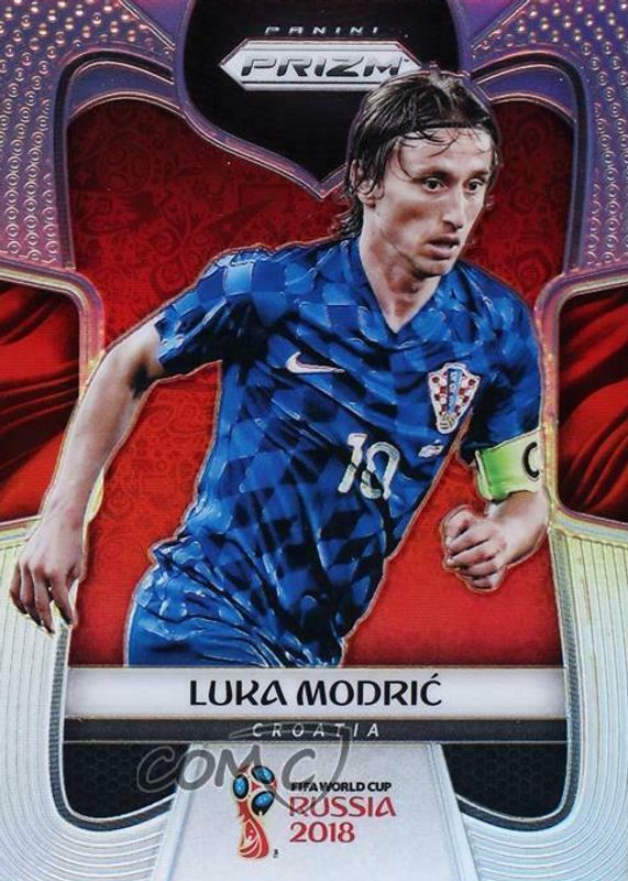 Luka Modric 2018 Prizm World Cup #229 Silver BGS 9