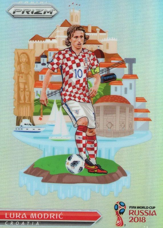 Luka Modric 2018 Prizm World Cup #31 National Landmarks BGS 10 PRISTINE