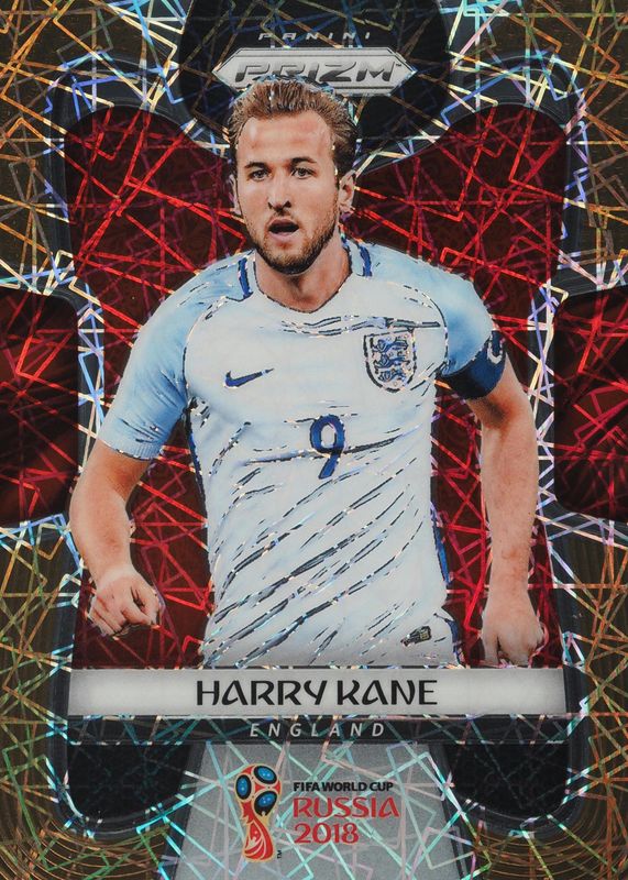 Harry Kane 2018 Prizm World Cup #62 Gold Lazer /15 PSA 10