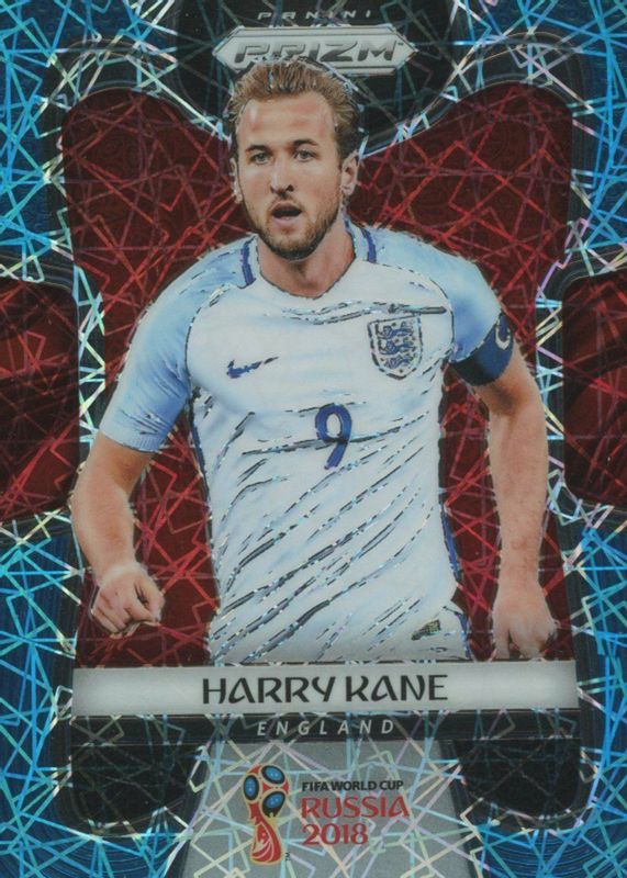 Harry Kane 2018 Prizm World Cup #62 Light Blue Lazer /125 PSA 10