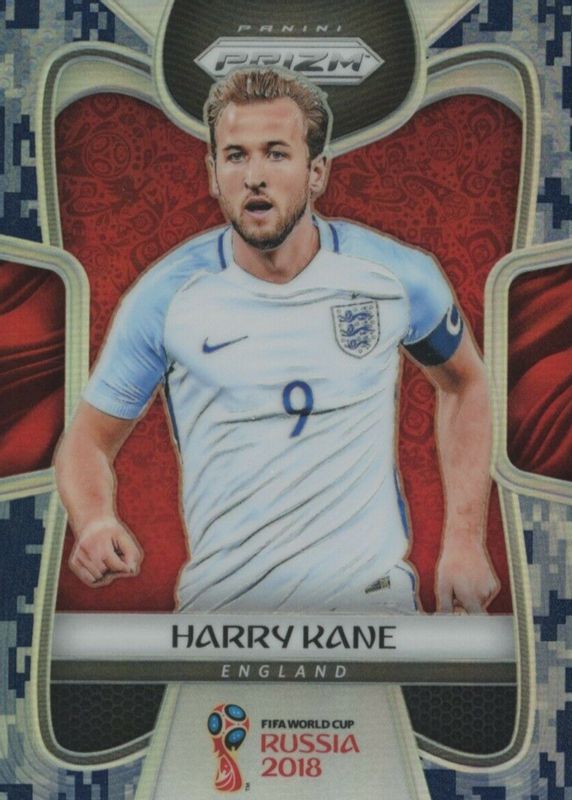 Harry Kane 2018 Prizm World Cup #62 Camo /20 PSA 10