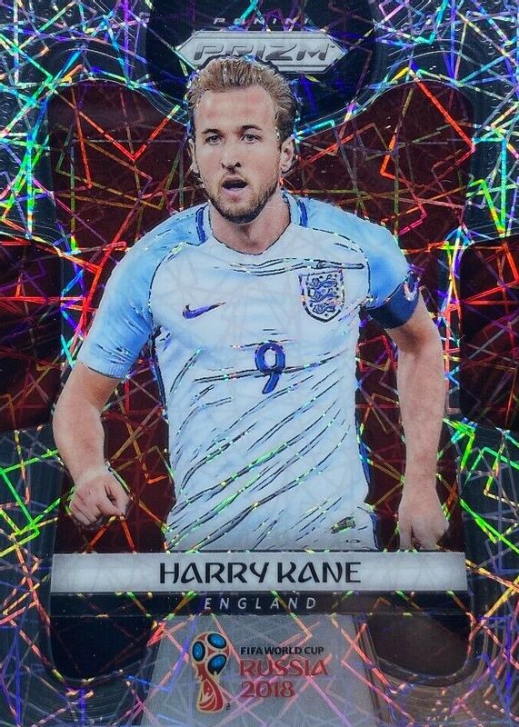 Harry Kane 2018 Prizm World Cup #62 Lazer RAW