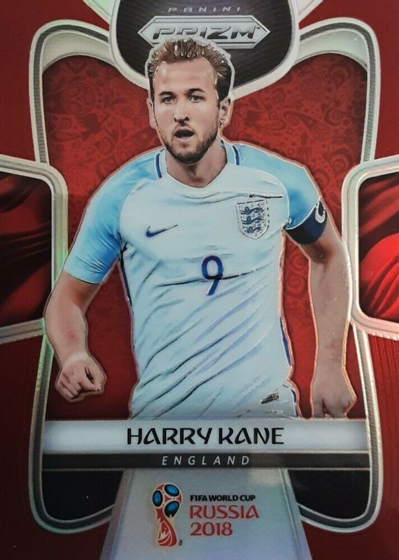 Harry Kane 2018 Prizm World Cup #62 Red /149 PSA 10