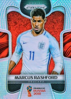 その他 20-21 PANINI PRIZM MARCUS RASHFORD PSA10 2020-21 Panini Prizm Premier League Marcus Rashford #14 for