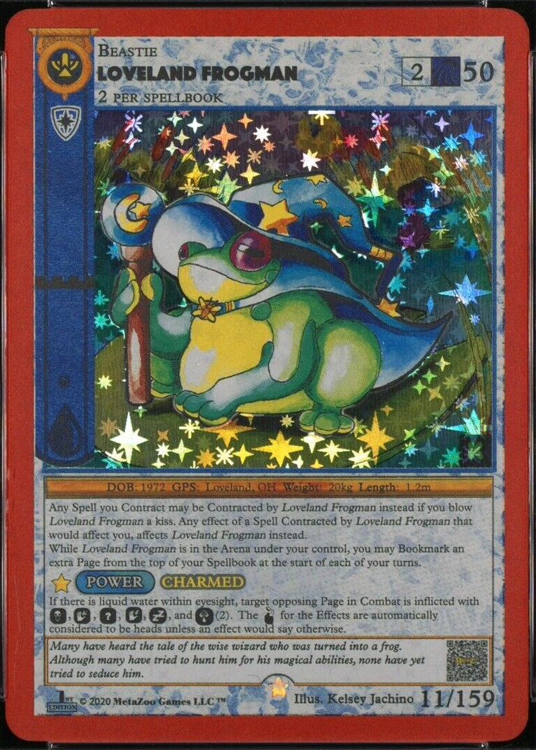 Loveland Frogman holo キックスターター PSA10 Loveland Frogman holo キックスターター PSA10