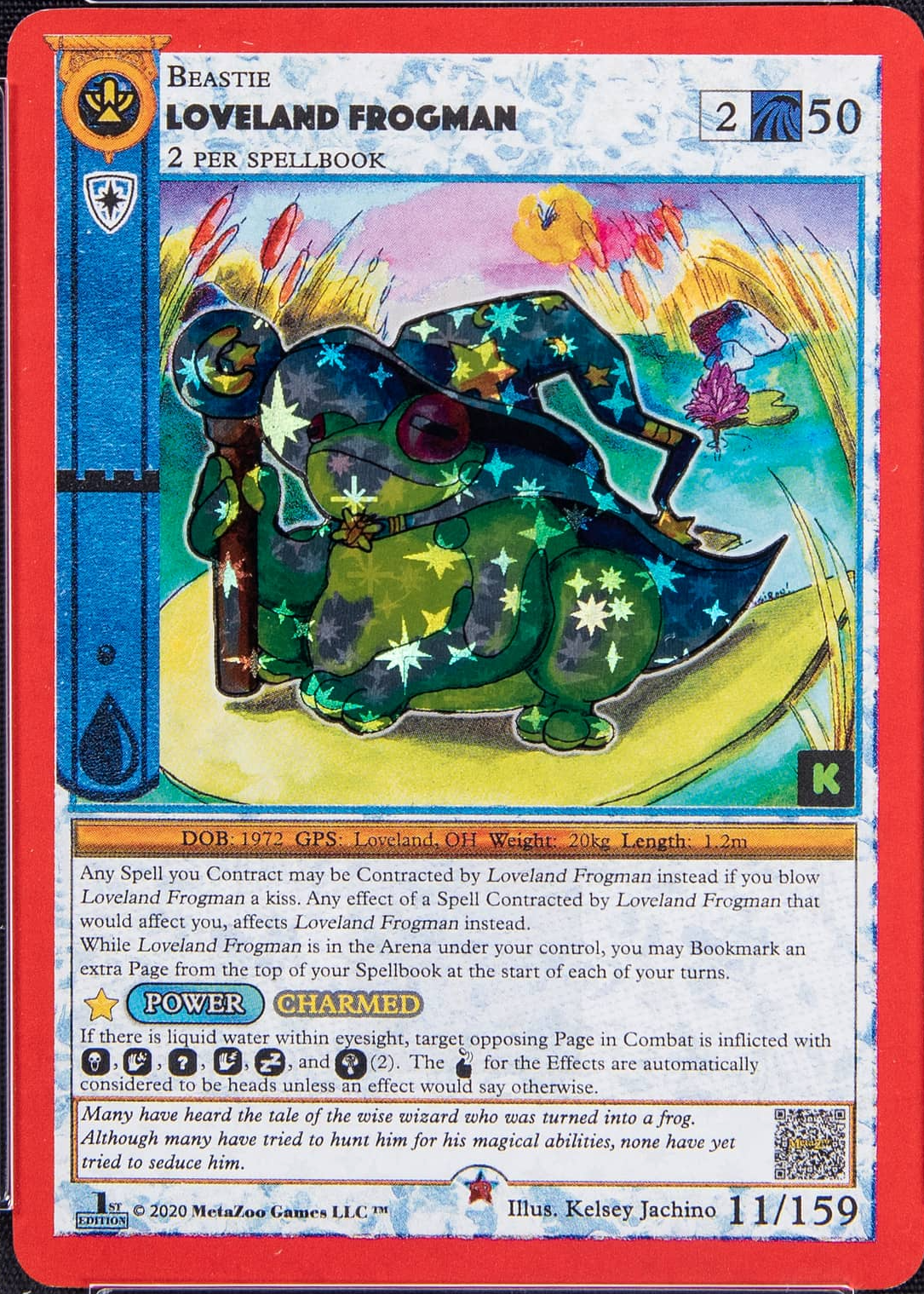 Loveland Frogman holo キックスターター PSA10