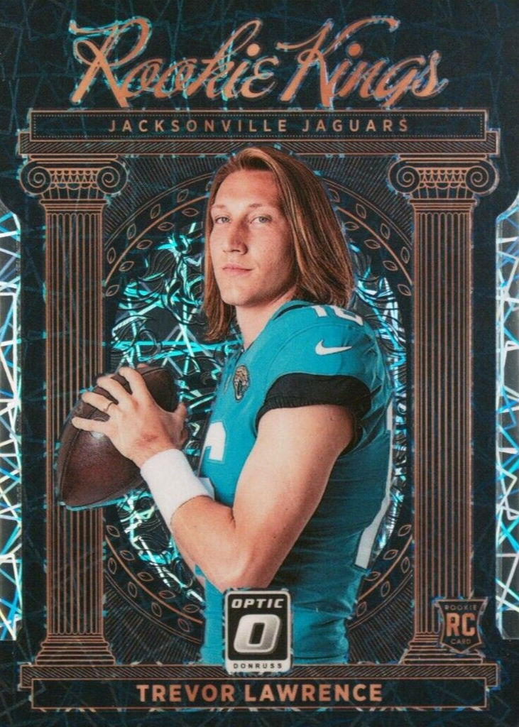Trevor Lawrence 2021 Optic #RK-1 Rookie Kings Price Guide