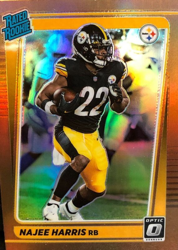 Najee Harris 2021 Optic #213 Bronze Rookie PSA 10