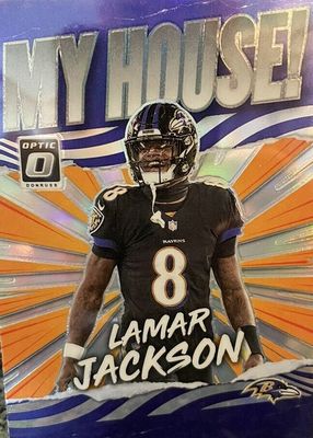 Lamar Jackson 2024 Contenders #10 License to Dominate /(SSP