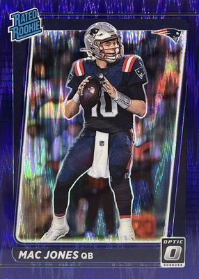 2021 Optic #206 Purple Shock