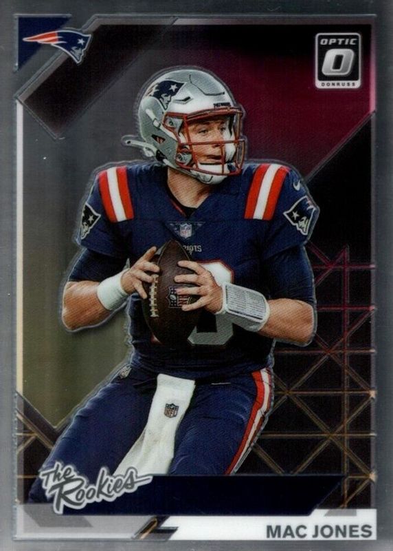 Mac Jones 2021 Optic #TR-6 The Rookies Rookie RAW