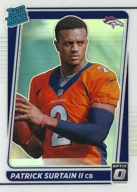 Patrick Surtain II 2021 Optic #244 Holo Variation Rookie SGC 10