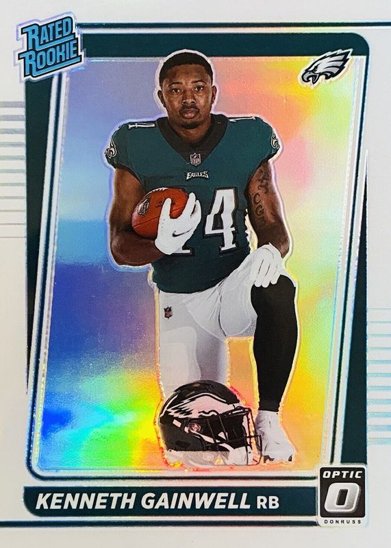 Kenneth Gainwell 2021 Optic #239 Holo Variation Rookie SGC 10