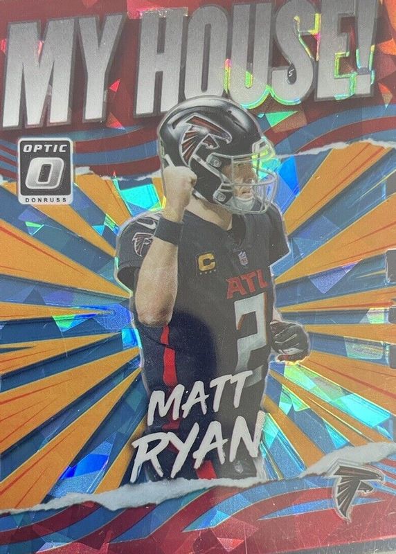 Matt Ryan 2021 Optic #MH-17 My House! - Ice /15 RAW