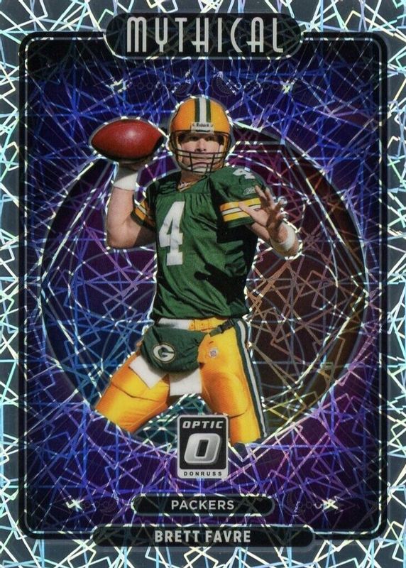 Brett Favre 2021 Optic #MY-9 Mythical PSA 10