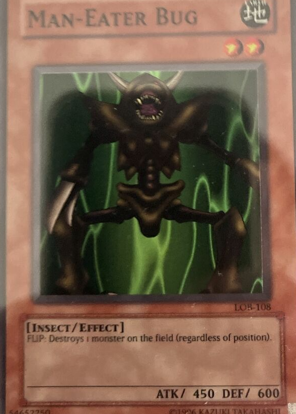 Man-Eater Bug Yu-Gi-Oh! Cards Price Guide - Sports Card Investor
