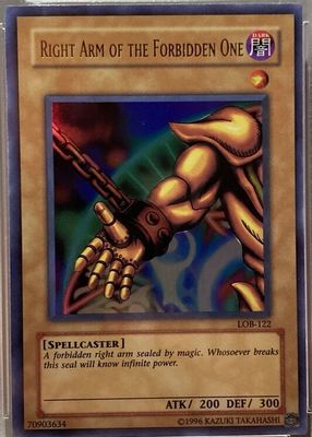 2002 Legend of Blue Eyes White Dragon #LOB-122 Base (Ultra Rare)