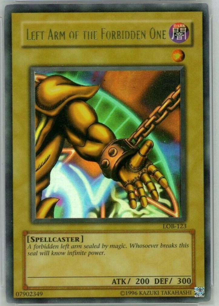 KONAMI - 遊戯王　初版　LEFT ARM OF THE FORBIDDEN ONE 25thloben123__55264.1684156396