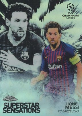 2018 Topps Chrome UEFA Champions League #SS-LM Superstar Sensations