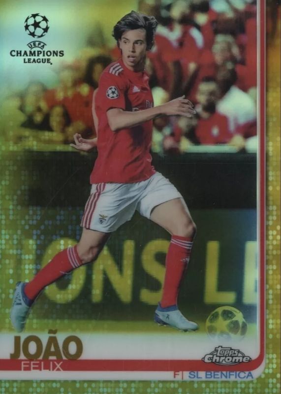 2018 Topps Chrome UEFA Champions League #10 Gold Refractor /50