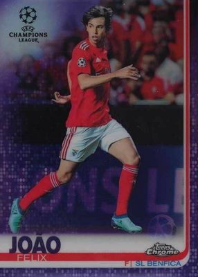 2018 Topps Chrome UEFA Champions League #10 Purple Refractor /250