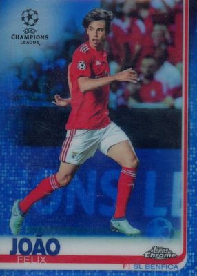 2018 Topps Chrome UEFA Champions League #10 Blue Refractor /150