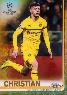 2018 Topps Chrome UEFA Champions League #23 Gold Refractor /50
