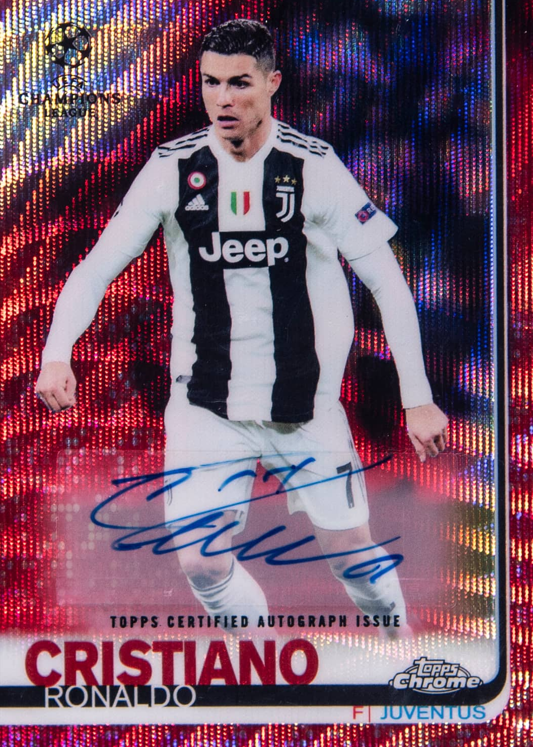 Cristiano Ronaldo 2018 Topps Chrome UEFA Champions League