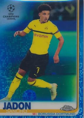 2018 Topps Chrome UEFA Champions League #86 Blue Refractor /150