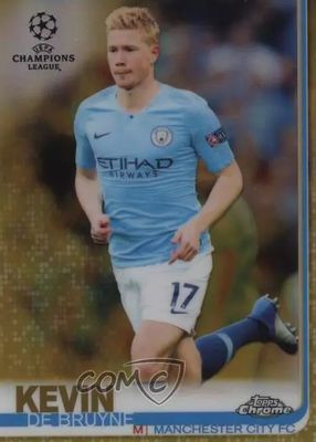 2018 Topps Chrome UEFA Champions League #72 Gold Refractor /50