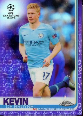 2018 Topps Chrome UEFA Champions League #72 Purple Refractor /250