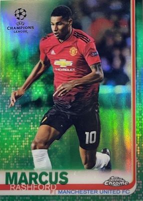 2018 Topps Chrome UEFA Champions League #68 Green Refractor /99