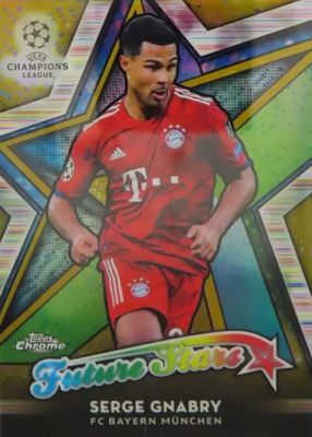 2018 Topps Chrome UEFA Champions League #FS-SG Future Stars - Gold Refractor /50