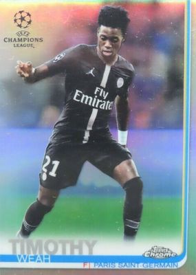2018 Topps Chrome UEFA Champions League #92 Refractor