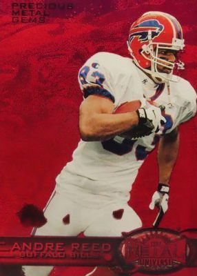 1997 Metal Universe #169 Precious Metal Gems Red /135