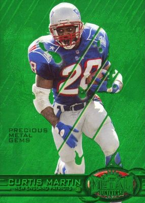 1997 Metal Universe #141 Precious Metal Gems Green /15