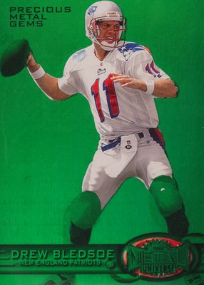 1997 Metal Universe #130 Precious Metal Gems Green /15