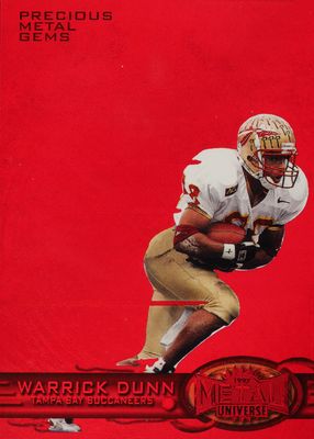 1997 Metal Universe #189 Precious Metal Gems Red /135