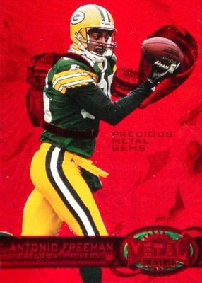 1997 Metal Universe #165 Precious Metal Gems Red /135