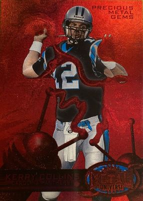 1997 Metal Universe #98 Precious Metal Gems Red /135