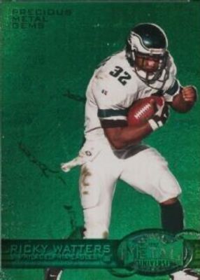 1997 Metal Universe #39 Precious Metal Gems Green /15