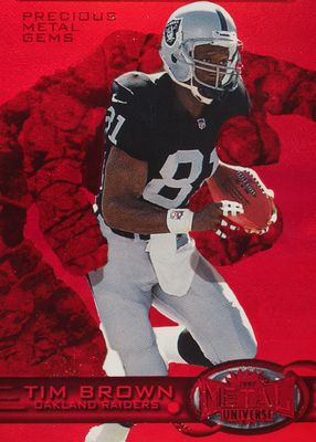 1997 Metal Universe #5 Precious Metal Gems Red /135