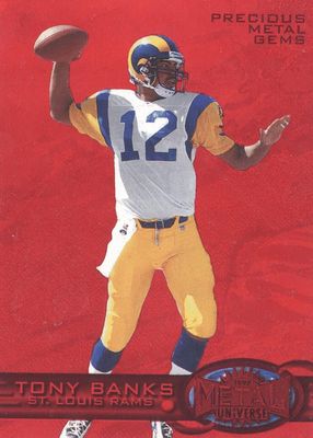 1997 Metal Universe #7 Precious Metal Gems Red /135