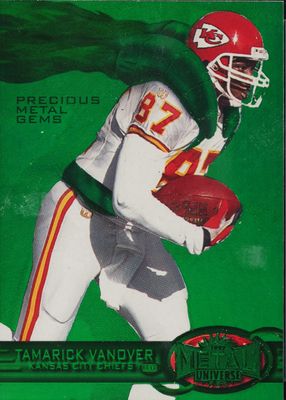 1997 Metal Universe #26 Precious Metal Gems Green /15