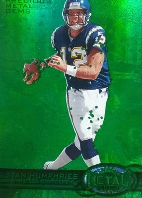 1997 Metal Universe #29 Precious Metal Gems Green /15