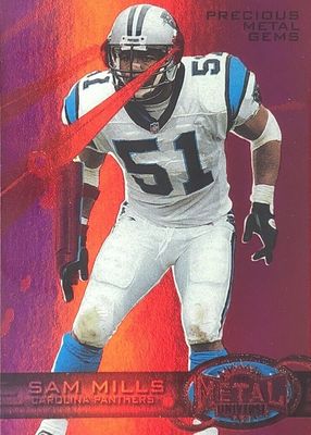 1997 Metal Universe #34 Precious Metal Gems Red /135