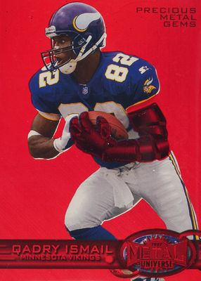 1997 Metal Universe #47 Precious Metal Gems Red /135