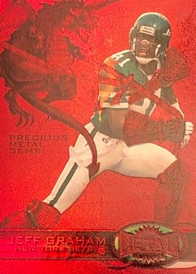 1997 Metal Universe #103 Precious Metal Gems Red /135